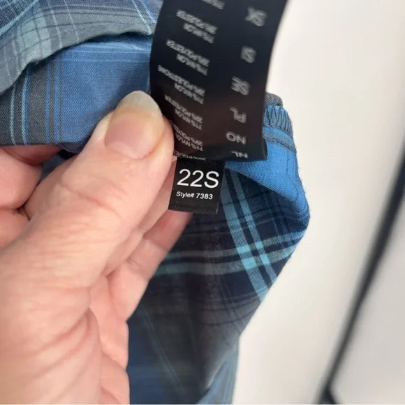 KUHL Styk Short sleeve plaid shirt collared mens XL gorpcore hiking outdoor - Picture 7 of 9